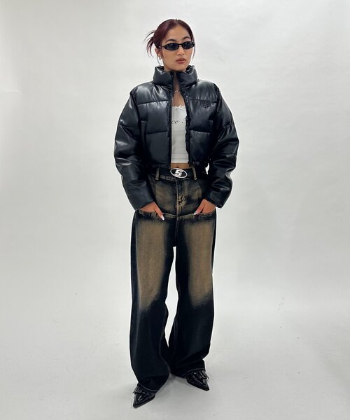 「WHO'S WHO gallery」 ブルゾン MEDIUM ブラック系その他 レディース