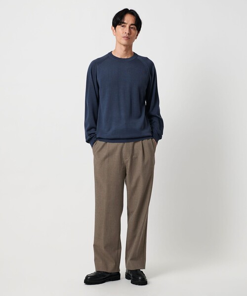 BEAUTY＆YOUTH UNITED ARROWS スラックス ダブル TR 1プリーツ
