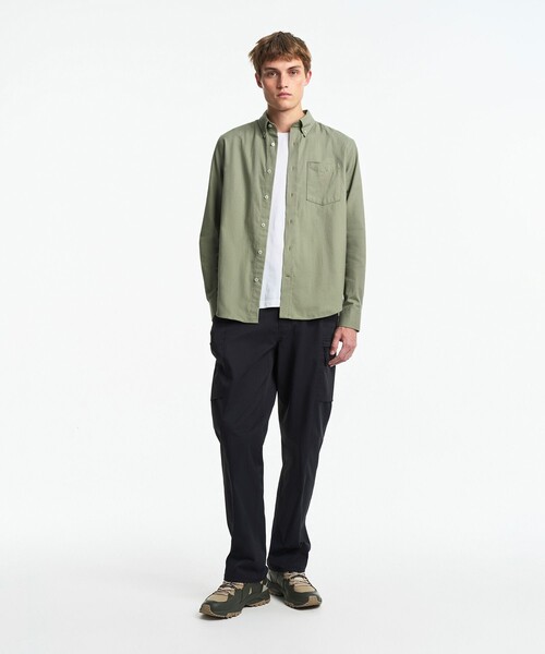 AIGLE（エーグル） シャツ フランネルボタンダウンシャツ メンズ