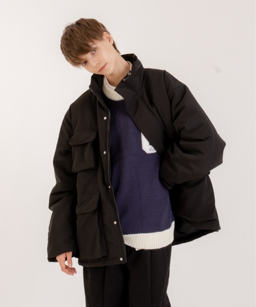 「ONCILY」 ブルゾン LARGE アイボリー メンズ_画像9