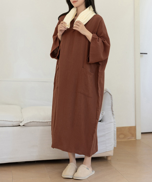 DAY CLOSET ガウン 「10分丈タイプ」湯あがりにマスト。リラクシー