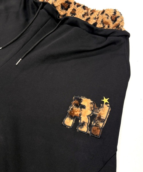 SHEENA（シーナ） スウェットパンツ ジャージ レオパード柄ボア