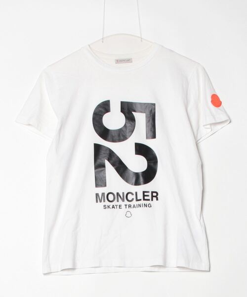 MONCLER（モンクレール） 半袖Tシャツ - ホワイト レディース