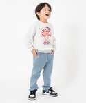 パンツ 「あったか」すぽ軽テーパードパンツ_ジ...の詳細画像2