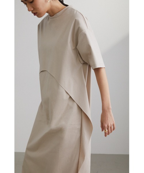 「STYLEMIXER」 半袖ワンピース MEDIUM グリーン レディース_画像8