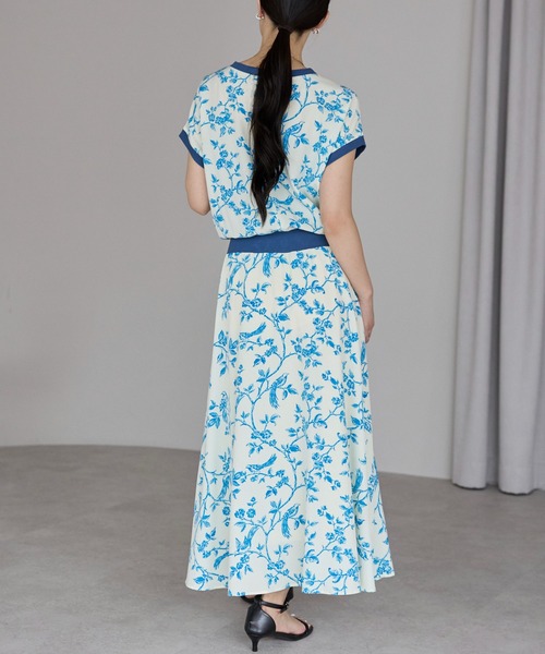 「PREFERIR」 半袖ワンピース MEDIUM オフホワイト レディース_画像5