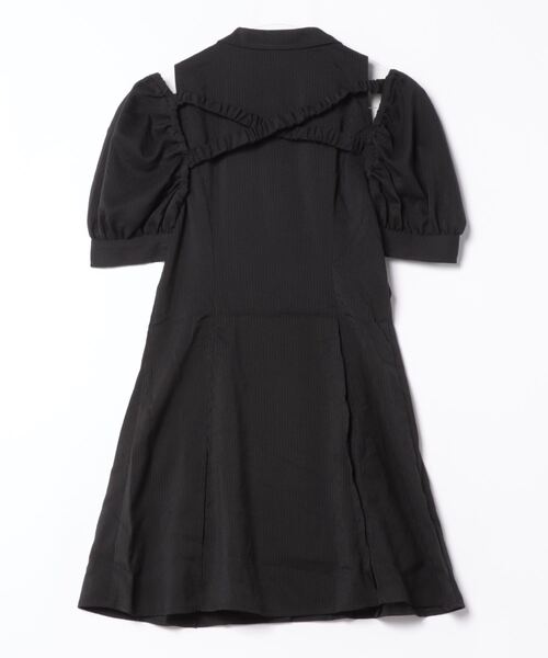 「EATME」 シャツワンピース FREE ブラック レディース_画像2