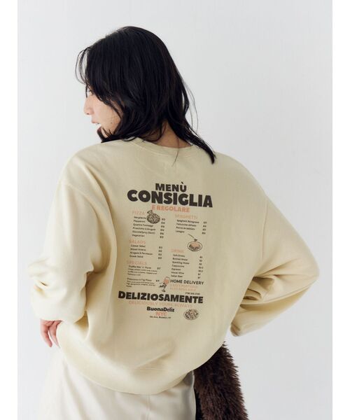 ungrid 新宿限定スウェット SALE40%OFFOFF】Ungrid アングリッド ビッグシルエットロゴスウェット