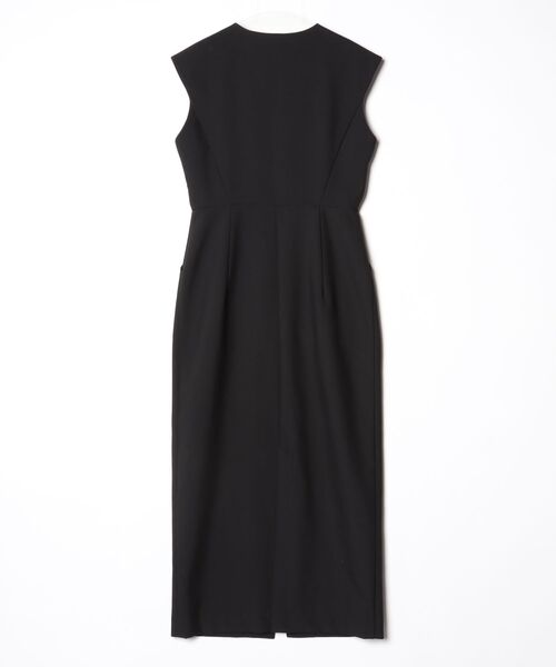 「ELENDEEK」 ノースリーブワンピース 01 ブラック レディース_画像2