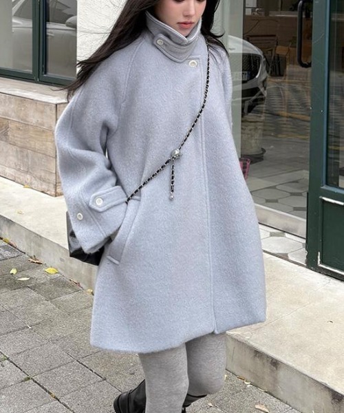 ダッフルコート コート ベルト付きトコート レディース : ZOZOTOWN