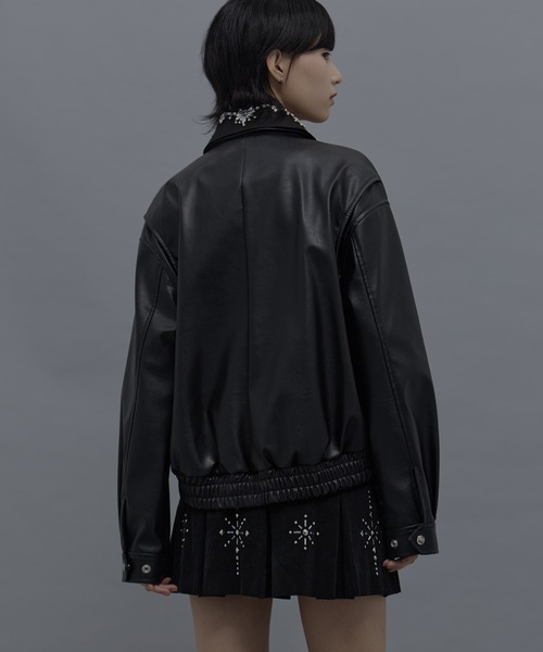 tanakadaisuke タナカダイスケ　 フリル付きジャケット ブルゾン タナカダイスケ| frill corduroy track jacket – tanakadaisuke