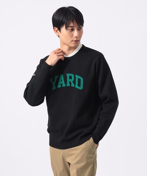 BEAMS GOLF ビームスゴルフ　バイカラー　ニット　セーター　メンズ　ロゴ BEAMS GOLF（ビームス ゴルフ） セーター ニット ORANGE LABEL / ジャ