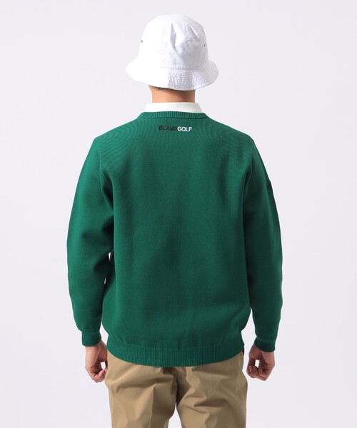 美品☆BEAMS GOLFオレンジレーベル☆裏ボアタートルネックメンズM