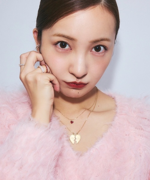 ネックレス CRASH HEART NECKLACE（クラッシュハートネックレス） レディースの画像