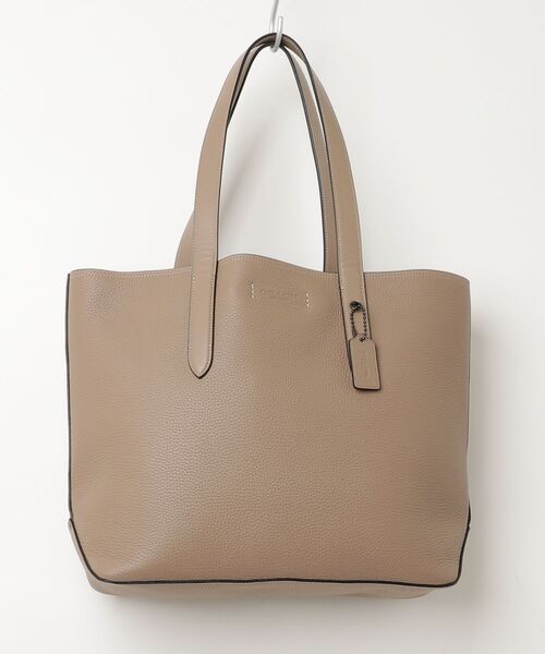中古　COACH ベージュ トートバッグ COACH（コーチ） トートバッグ - ベージュ レディース : ZOZOTOWN