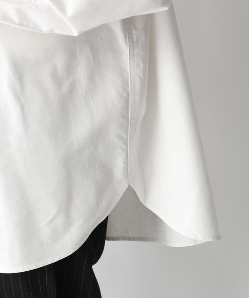 「POLO BCS」 長袖シャツ MEDIUM ライトブルー メンズ_画像9
