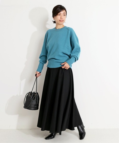 「VERMEIL par iena」 ロングスカート 38 グレー レディース_画像5