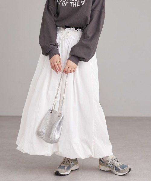 「CIAOPANIC TYPY」 スカート ONE SIZE シルバー レディース_画像3