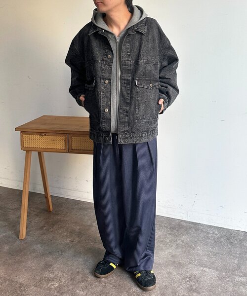 CPCM（シーピーシーエム） デニムジャケット gジャン USAコットン 
