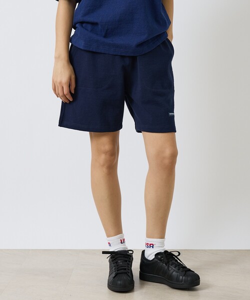 BARBARIAN ボーダー ショートパンツ ネイビー M Barbarian（バーバリアン） パンツ 「BARBARIAN / バーバリアン」knit