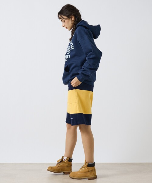 BARBARIAN ボーダー ショートパンツ ネイビー M Barbarian（バーバリアン） パンツ 「BARBARIAN / バーバリアン」knit