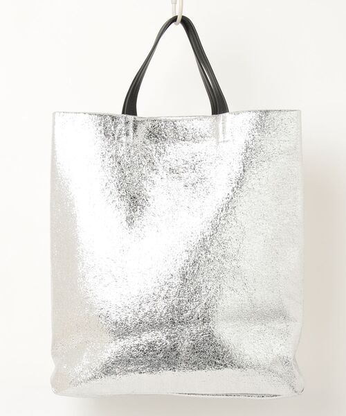 「UNITED ARROWS」 ハンドバッグ FREE シルバー レディース