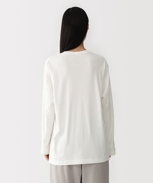 MUJI Labo tシャツ 「MUJI Labo」男女兼用 スムースジャージー長袖プル