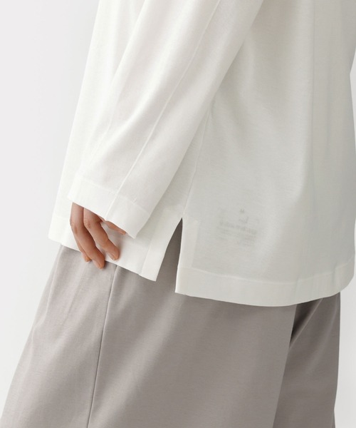 MUJI Labo tシャツ 「MUJI Labo」男女兼用 スムースジャージー長袖プル