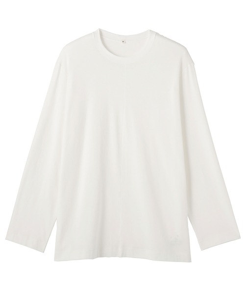 MUJI Labo tシャツ 「MUJI Labo」男女兼用 スムースジャージー長袖プル