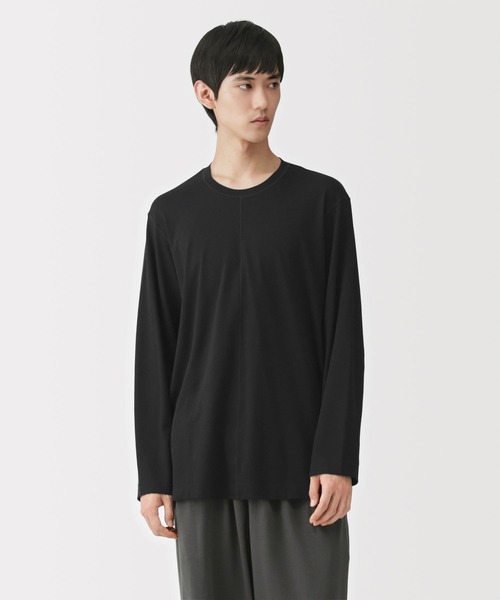 MUJI Labo tシャツ 「MUJI Labo」男女兼用 スムースジャージー長袖プル