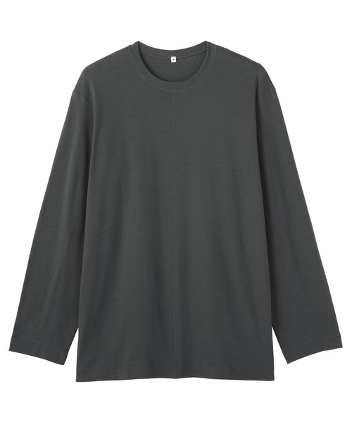 MUJI Labo tシャツ 「MUJI Labo」男女兼用 スムースジャージー長袖プル