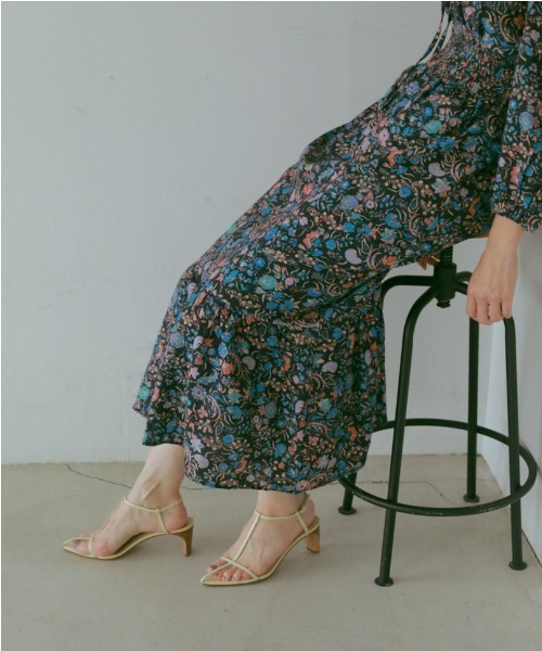 「CASA FLINE」 長袖ワンピース FREE アイボリー レディース_画像2