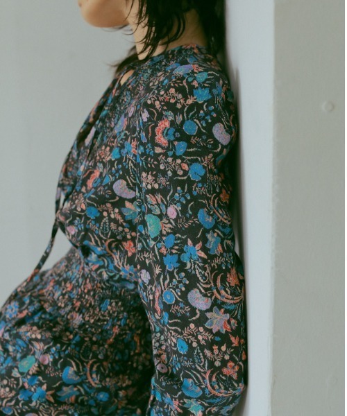 「CASA FLINE」 長袖ワンピース FREE アイボリー レディース_画像9