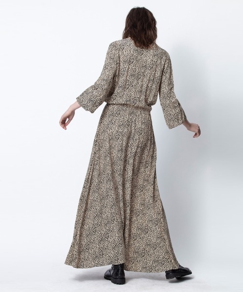 「ZADIG&VOLTAIRE」 長袖ワンピース S ナチュラル レディース_画像2