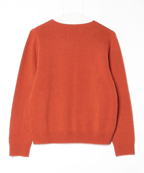 「Lee」 長袖ニット FREE オレンジ レディース_画像2