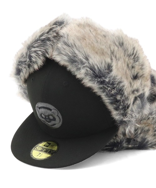 NEW ERA（ニューエラ） キャップ 7 1/2 ブラック メンズ : ZOZOTOWN