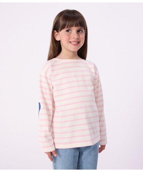 PETIT BATEAU（プチバトー） トレーナー マリニエール長袖プルオーバー 