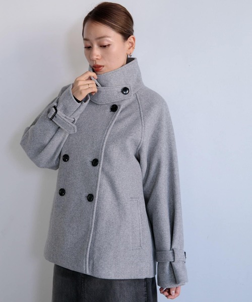 グレー ボタン付き トレンチコート　URBAN RESEARCH(新品) URBAN RESEARCH Sonny Label トレンチコート FREE チャコールグレー