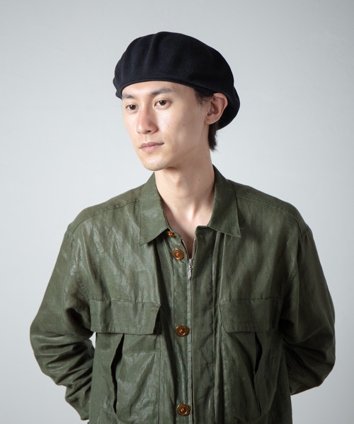 RACAL（ラカル） 帽子 ベレー帽 Single Cotton Knit Spring Beret / 1