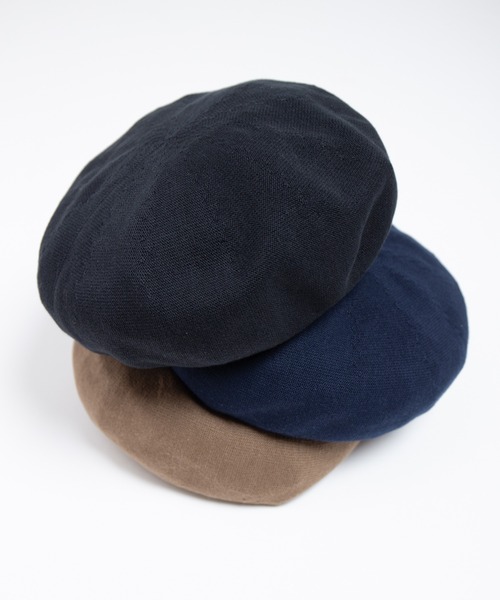 RACAL（ラカル） 帽子 ベレー帽 メンズ Single Cotton Knit Spring