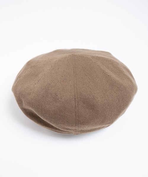 RACAL（ラカル） 帽子 ベレー帽 メンズ Single Cotton Knit Spring