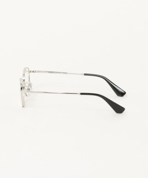 伊達メガネ メガネ 眼鏡 「BURBERRY/バーバリー」ボストン メガネ BE1403D 1005 48 シルバー レディース メンズの画像