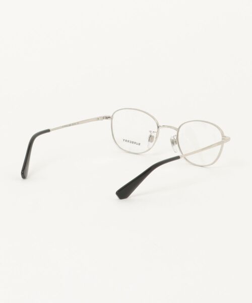 BURBERRY　眼鏡　ツーポイント シルバー BURBERRY（バーバリー） 伊達メガネ メガネ 眼鏡 「BURBERRY