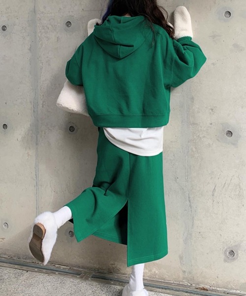 「DAY CLOSET」 セットアップ ONE SIZE グレー レディース_画像4
