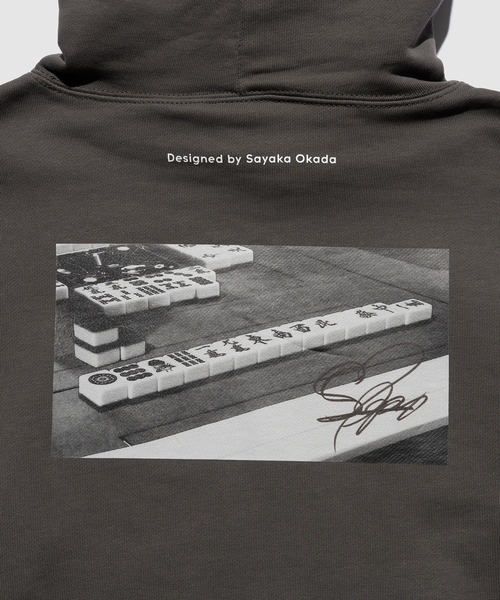 パーカー 「岡田紗佳選手 デザイン監修」ツキを暗カン HOODIE (ツキを パーカー 「岡田紗佳選手 デザイン監修」ツキを暗カン HOODIE (ツキを