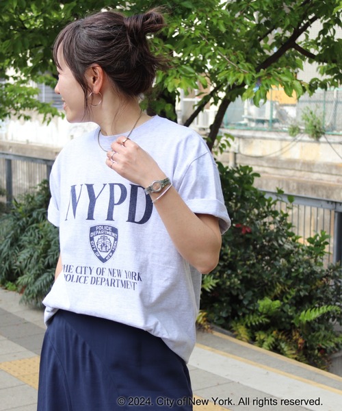 「GOOD ROCK SPEED」 半袖Tシャツ フリー ライトグレー レディース_画像9