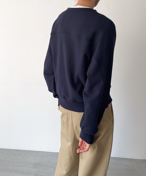 「CANAL JEAN」 「El mar」スウェットカットソー ONE SIZE ブラック レディース_画像3