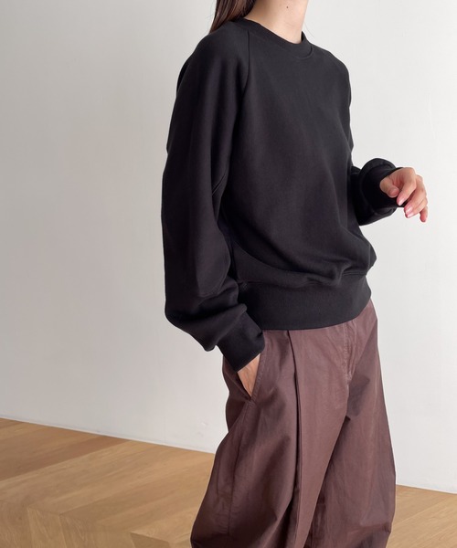 「CANAL JEAN」 「El mar」スウェットカットソー ONE SIZE ブラック レディース_画像8