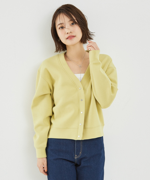 「abahouse mavie」 カーディガン フリー グレー系その他 レディース_画像9