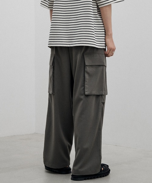 「WYM LIDNM」 カーゴパンツ M グレー メンズ_画像9